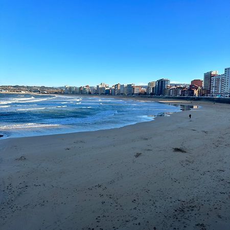 Apartamento Playa San Lorenzo Gijón Eksteriør bilde
