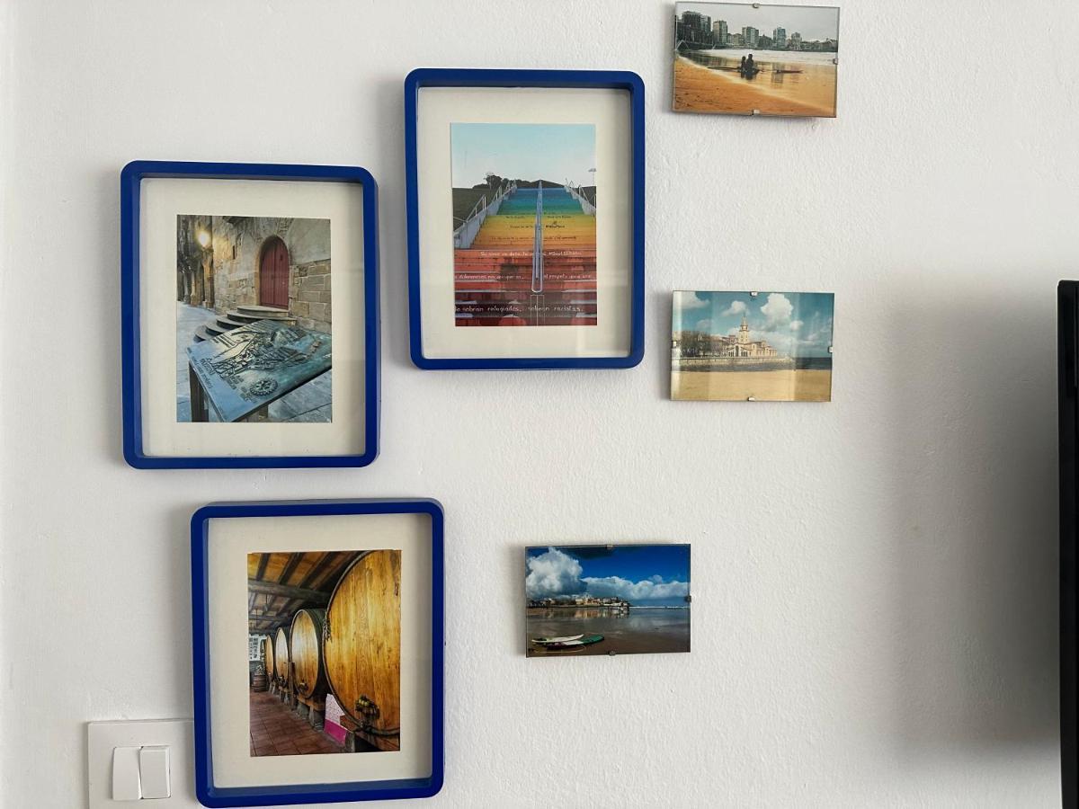 Apartamento Playa San Lorenzo Gijón Eksteriør bilde